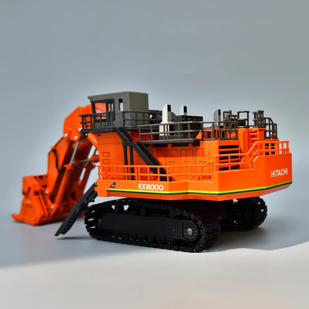 HITACHI EX8000 Escavadeira Liga Veículo de Engenharia Modelo 1:87
