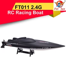 Feilun FT011 RC лодка 2,4 г перевернутая бесщеточная скоростная лодка 55 км/ч высокоскоростная лодка система водяного охлаждения RC модельная игрушка