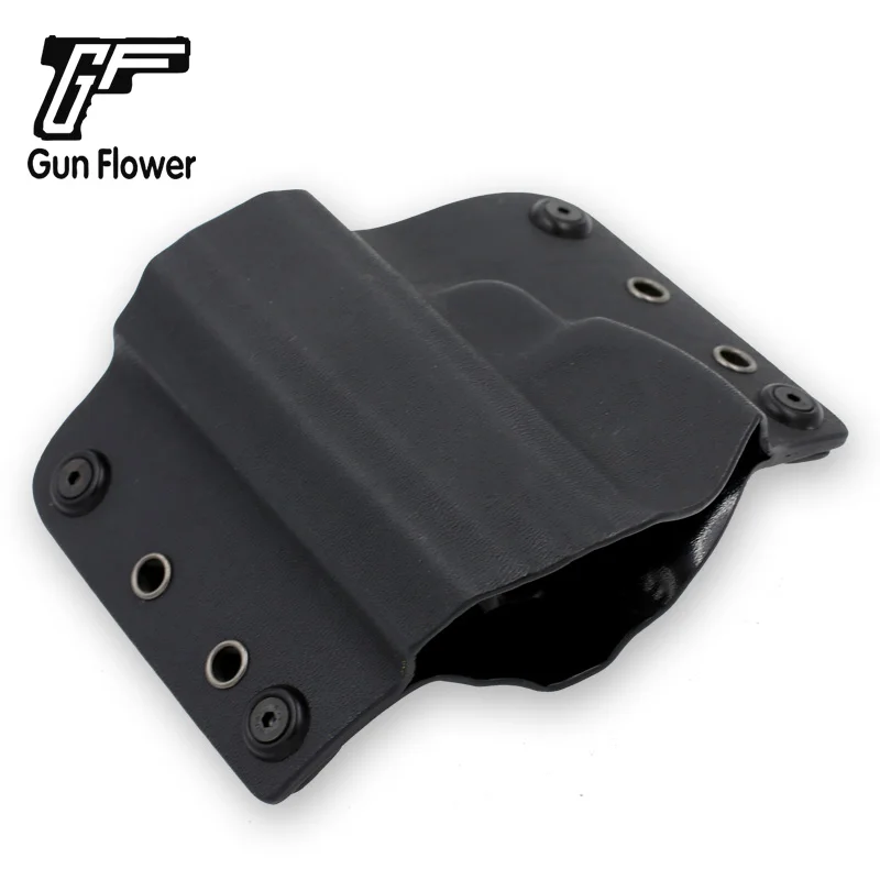 Пистолет и цветок CZ 75 P01 Тактический OWB Kydex кобура скрытого ношения правой руки