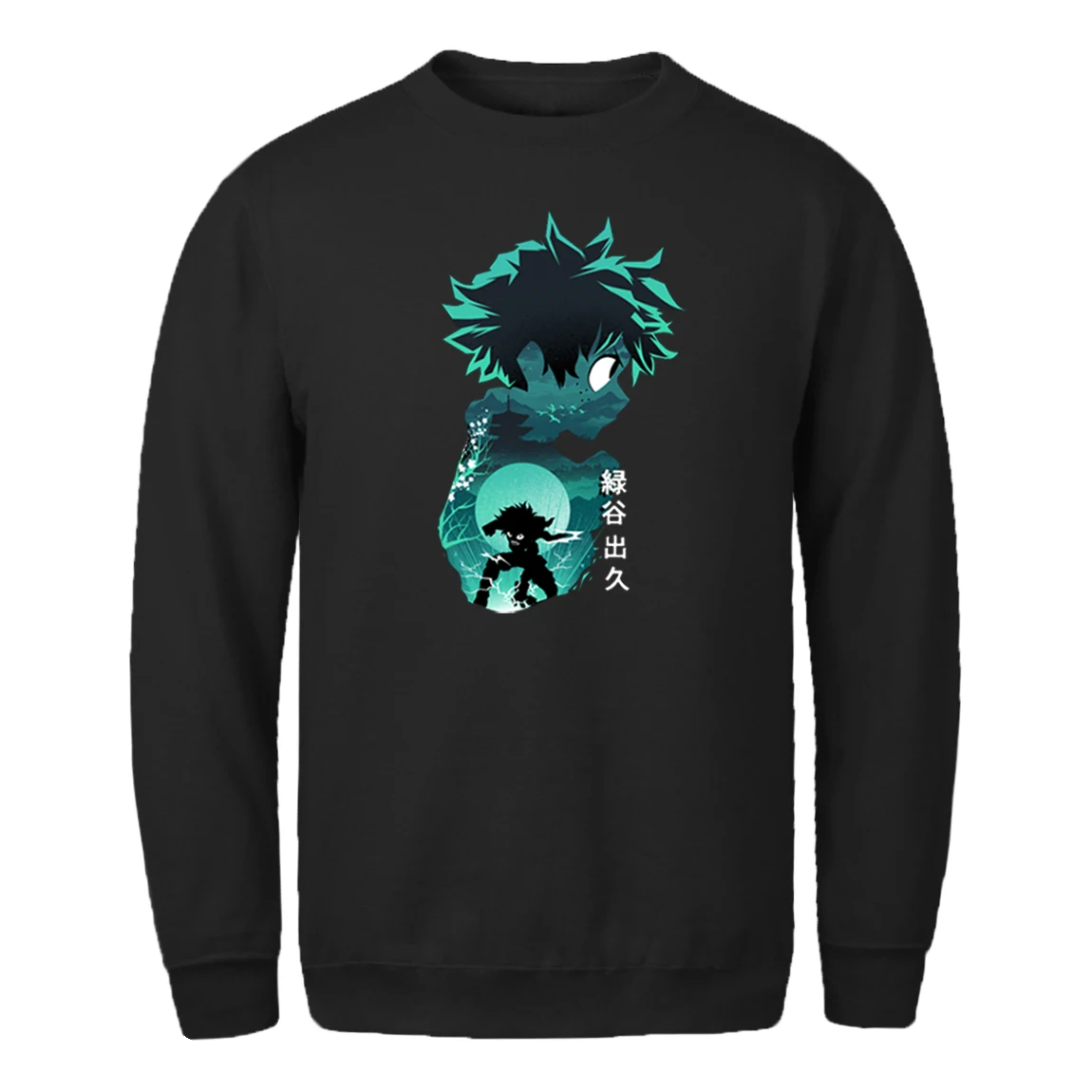 

My Hero academy Sweatshirt Mens Long Sleeve Fleece Hoody Male Tops Standard Pullovers Homme 2020 New Autumn Moletom Masculino