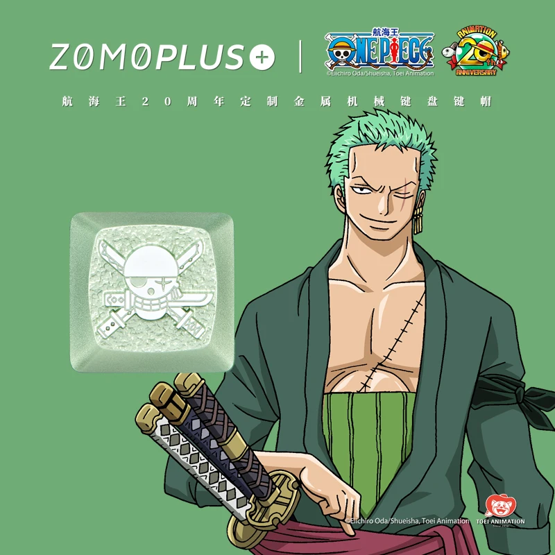 ZOMOPLUS X ONE PIECE Golden Den Den Mushi Aluminum Artisan Keycap –  mechkeysshop