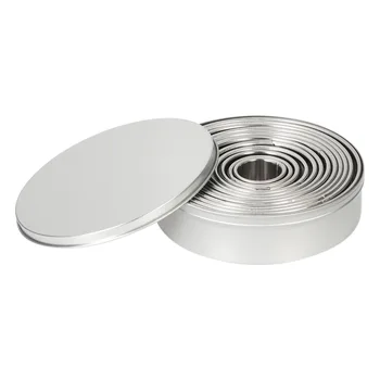 

12 Stainless Steel Biscuit Pastry Cookie Cutter Cake Decor Baking Mold Tool Cookie Cutter Cookie Cutter Set Pastry Moulds