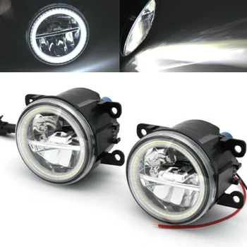 

DWCX 2Pcs LED Fog Light Lamp Fit for Ford C-Max Fusion Explorer Transit Fiesta MK6/7 Focus