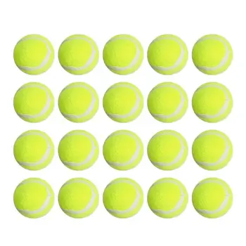 

20PCS Rubber Tuff Balls Dog Puppy Tennis Ball for Small Dogs Pets Training Toys