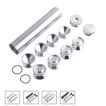 

SPEEDWOW 13Pcs Aluminum Fuel Trap Solvent Filter With D Cell Storage Cups For NAPA 4003 WIX 24003
