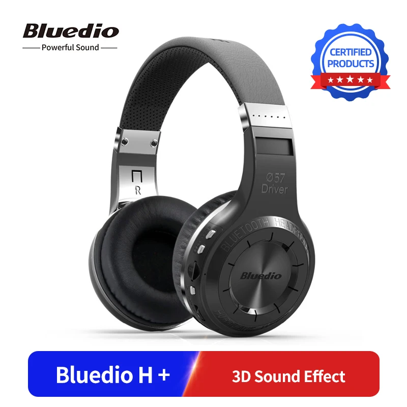 Беспроводные Bluetooth наушники Bluedio H + оригинальные стереонаушники с супербасами