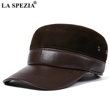 

Real Leather Caps for Men Baseball Cap Suede Patchwork Dad Hats Brown Autumn Winter Men's Brand Casual High Quality Snapback