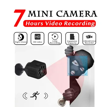 

Mini Camera Espia Automatic Night Vision Body Cam Motion Sensor Gizli Secret Small Kamera DVR MicroCamera Support Hidden TF Card