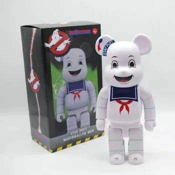 

Hot Sale Street Style Art Fashion 28cm 400% Bear Ghost Hunter Brick Block Pvc Action Figure Toy Collection Decora Gift For Kid