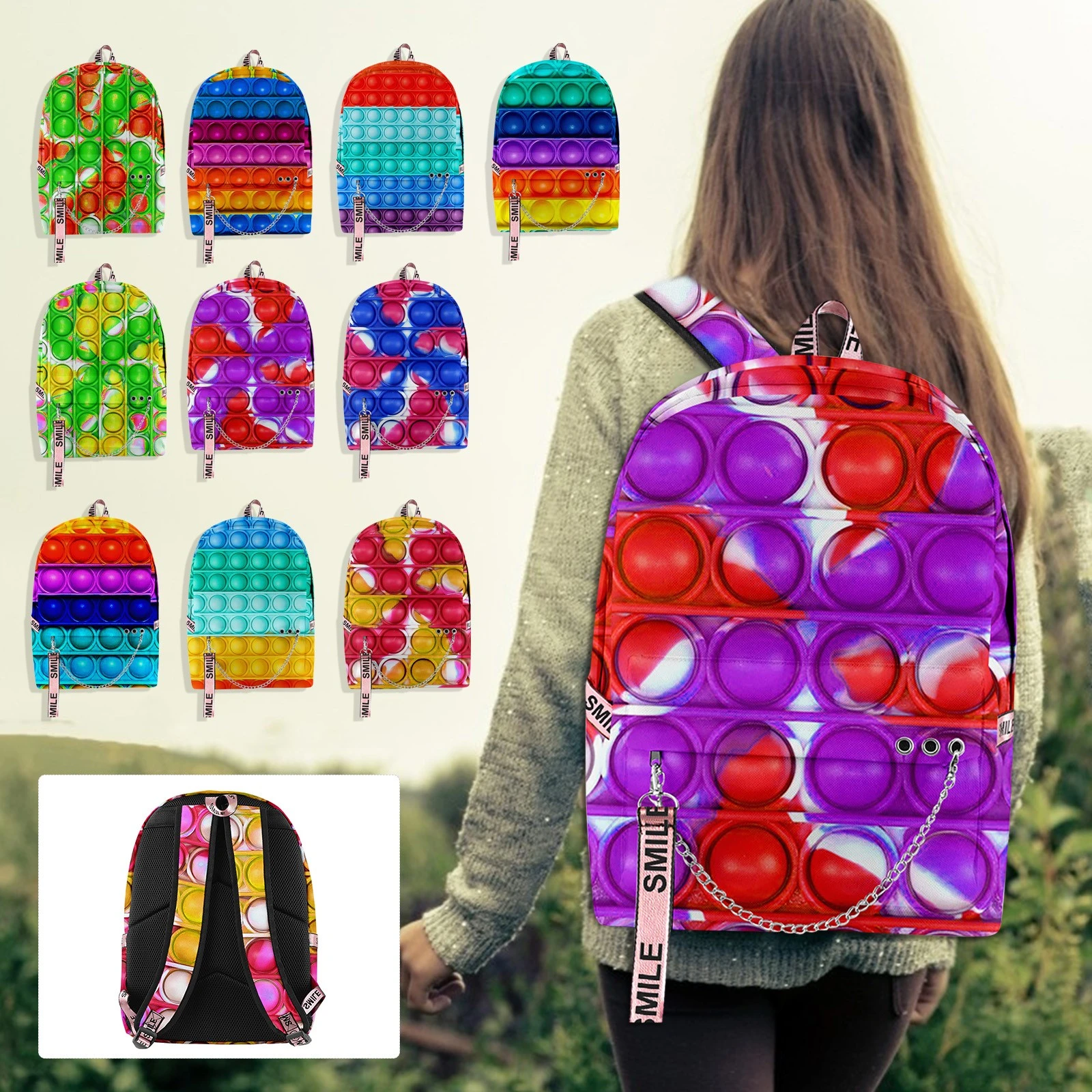 Pop It School Bag ubicaciondepersonas.cdmx.gob.mx