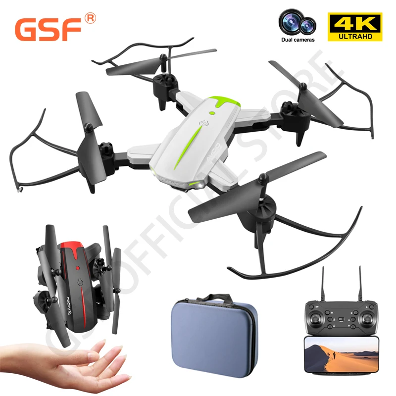 Квадрокоптер GSF KY605 Pro с двойной HD-камерой 4K | Игрушки и хобби