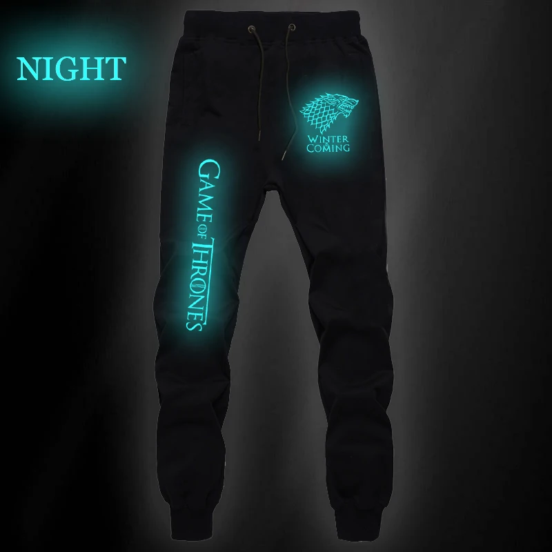 Pants 1 Уличная одежда «Игра престолов», длинные штаны, мужские спортивные штаны в стиле Харадзюку, хлопковые свободные брюки для мальчиков, осенние длинные штаны в стиле хип-хоп - Цвет: Pants 1