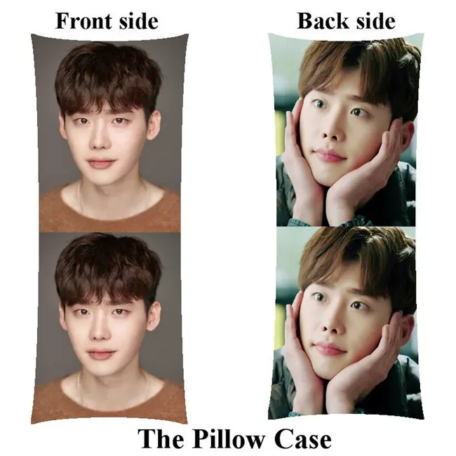 PillowCase Мальчик ли Чон сок длинный Чехол подушки для дома девушка обнимает тела только наволочка - Цвет: PillowCase