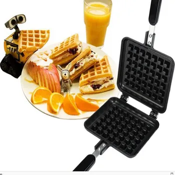 

Mini Non-Stick Waffles Maker Mold Household Kitchen Gas Pan Bubble Egg Cake Oven Breakfast Machine Portable Kitchen Tool