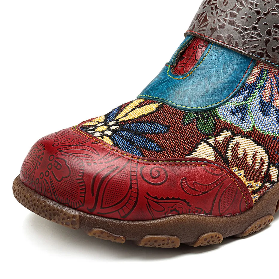 Genuine Leather Winter Ankle Boots For Women Shoes Handmade Large Size Woman Sneakers Retro Increased Women Boots Tenis Feminino (21)