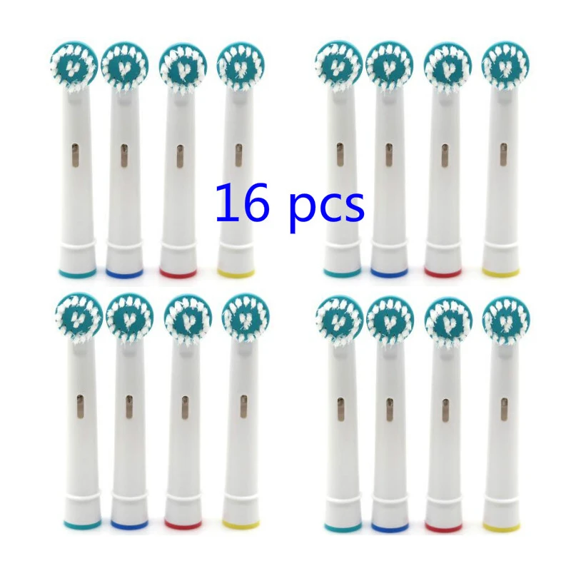 16pcs Electric Toothbrush Head For Oral B Ortho Replacement Brush Heads