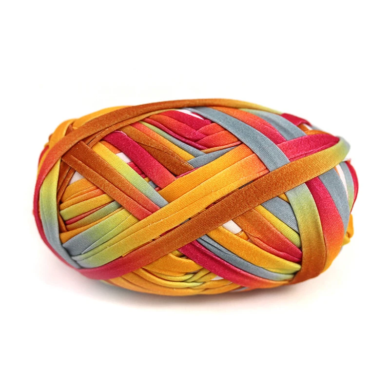 

10 Roll/Set New Super Soft Thick Chunky T Shirt Yarn For Knitting Blanket Carpet Handbag Crochet Cloth Yarn Color Number 136