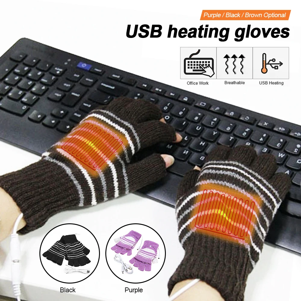 5V usb Insoles electric heated gloves heat pads compress shoulder knee shoeBLUS 