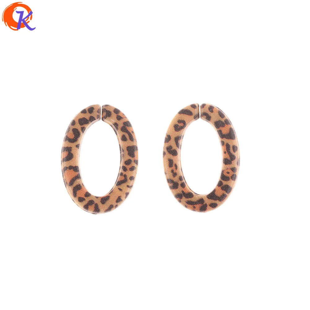 

Cordial Design 20*29mm 100Pcs Acrylic Bead/Jewelry Making/DIY Beads/Oval Shape/Leopard Print Beads/Hand Made/Earring Findings