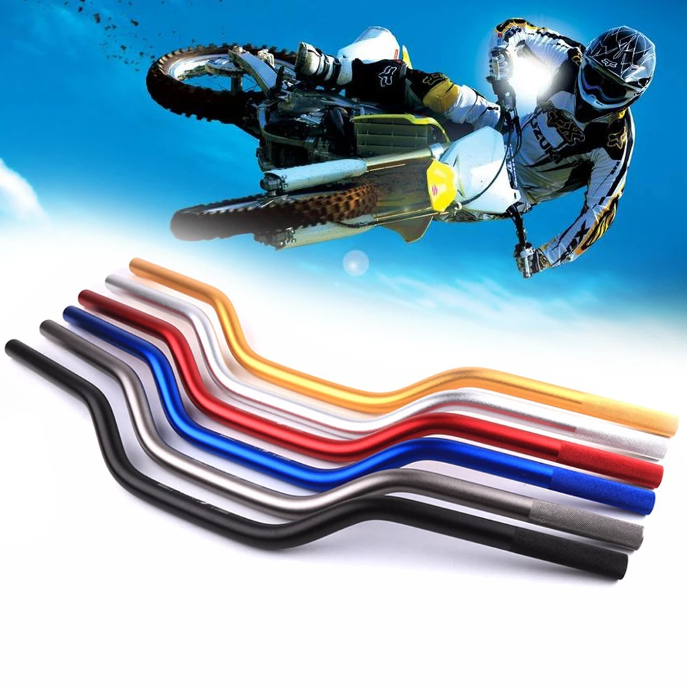 Черный Renthal 1 1/8 &quotЖир Бар 28 мм Руль Ручка для мотоцикла мотокросса Pit Dirt Bike ATV CRF YZF