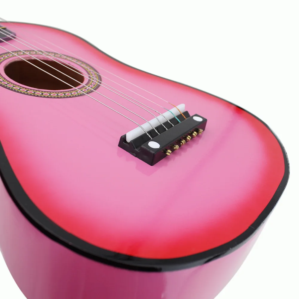 Мини-гитара укулеле 23 дюймов Ukelele концертный цветной палисандр Акустическая гитара Гавайи полный комплект укулеле гитара для начинающих детей