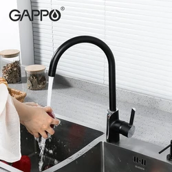 GAPPO Kitchen Faucets Crane For Sensor Kitchen Hot And Cold Mixing Faucet Ball Rotation Sink Vintage Sink Faucet Torneira