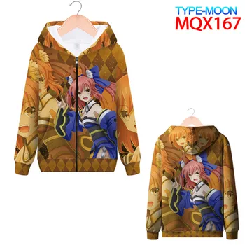 

Fate Stay Night Saber Altria Pendragon Okita Souji Jacket Hoodie Cosplay Costume Grand Order Zipper Hooded Sweatshirt Streetwear