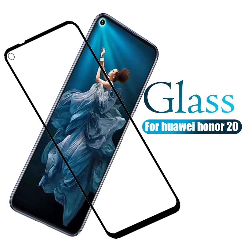 

Tempered Glass For Huawei Honor 20S 20 9X Pro Nova 5 5i Pro 5T P20 Lite Y9 Prime 2019 P Smart Z Screen Protector Film Full Cover