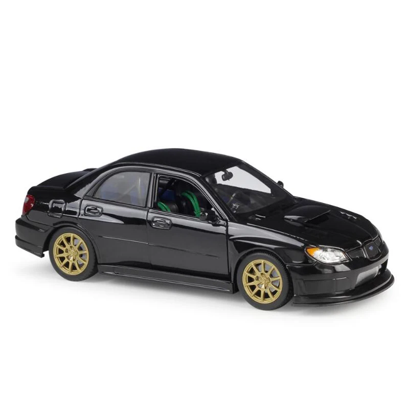 1/24 весы моделирование SUBARU IMPREZA WRX STI сплав литья под давлением Классическая