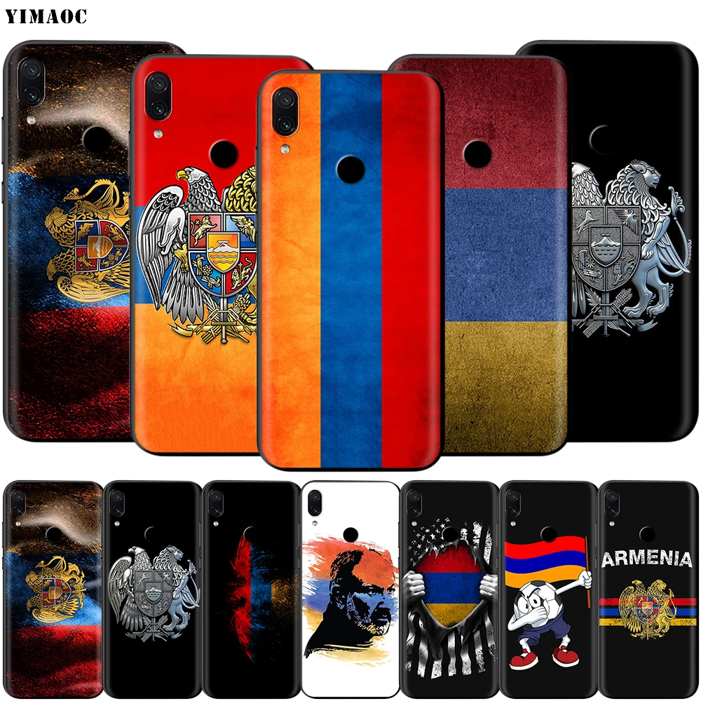 Чехол с флагом армянии для Xiaomi Redmi Note 4 4x 4a 5 5a 6 8 8A MI 9 9s 10 8T K30 Pro Max Lite Plus|Бамперы| |