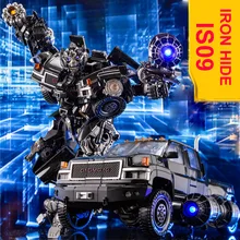 BMB трансформация LS09 LS-09 Ironhide Masterpiece MPM06 MPM-06 оружие Expert Автопогрузчик из сплава режим фигурка KO Робот Игрушки