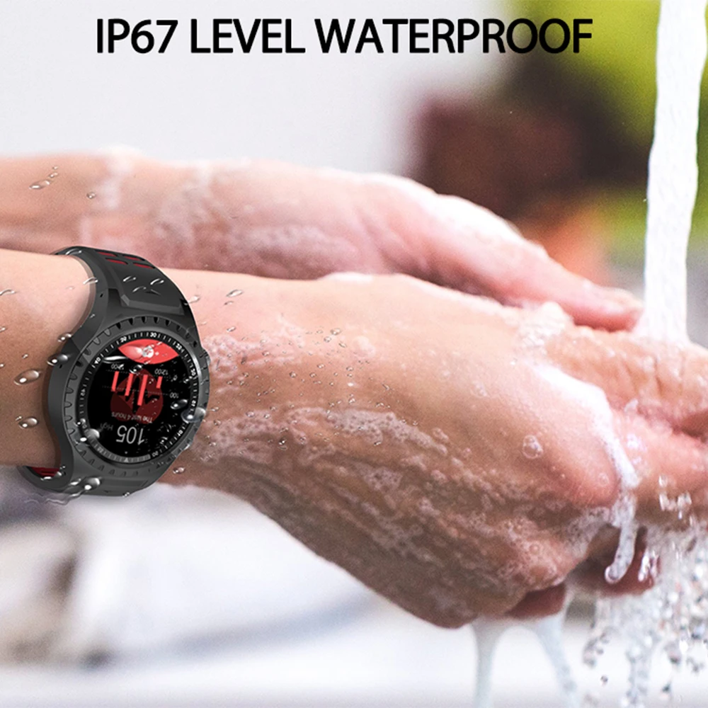 696 M1 Smart Watch Support SIM Card Bluetooth Call Compass GPS Watch IP67 Waterproof Multiple Sport Modes Long Time Standby