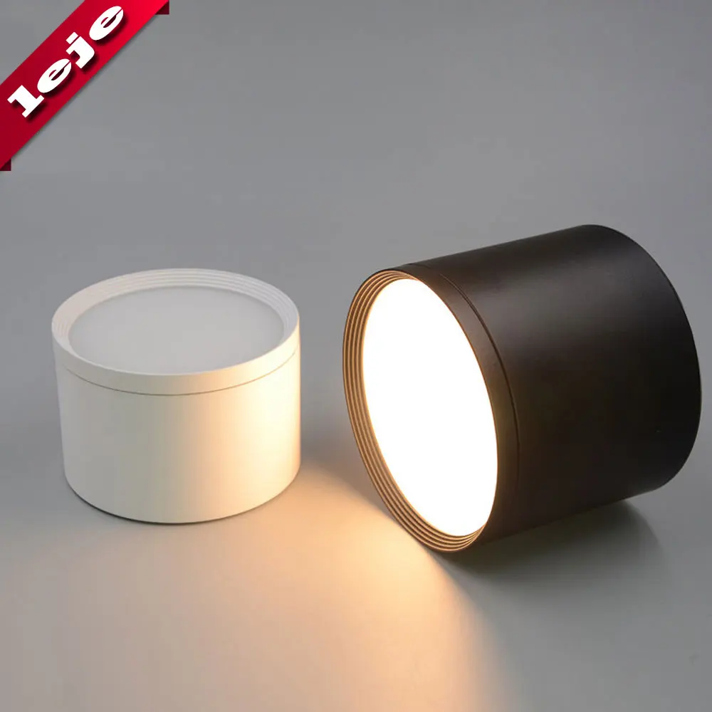 LED Downlight Surface mounted downlights Dimmable Ceiling Cylinder 5W 10W 15W for Bedroom,Living room,study,office,shop,Studio LED Downlight Surface mounted downlights Dimmable Ceiling Cylinder 5W 10W 15W for Bedroom,Living room,study,office,shop,Studio