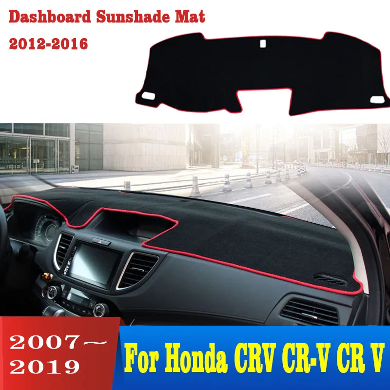 Чехол для приборной панели автомобиля Honda CRV CR V 2007 2018 2019|Лепнина интерьера| |