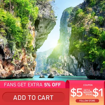 

3D Waterfall Scenery Waterproof Shower Curtain Bathroom Landscape Trees Mountain Bath Mat Set Pedestal Rug Lid Toilet Cover