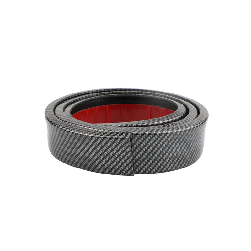 Carbon Black 3.5cm Обводы для колеса мягкие губы колеса-арки отделка колеса Изогнутые Брови декоративные полосы автомобиля расширитель колёсной арки защита арки наклейки - Цвет: Carbon Black 3.5cm