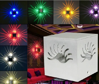 

Modern 3W LED Wall Lamp Butterfly Up Down Fixture Light Indoor Lighting Foyer Corridor Sofa Background Wall Lights AC110V 220V