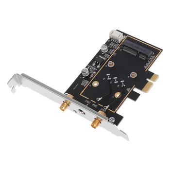 

Support Mini BCM4352 867Mbps + Bluetooth BT 4.0 802.11AC/BGN Desktop PCI-E Adapter 1pc