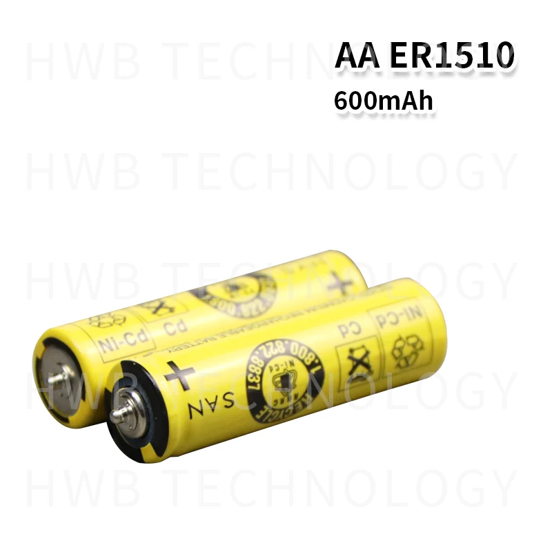 1 шт./лот никель-металл-гидридная аккумуляторная батарея для цифрового фотоаппарата Panasonic машинка для стрижки волос клип ER1510 ER1410 ER506 ER154 ER1511 ER1611