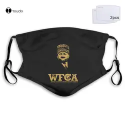 Chechnya Wfca Akhmat Fight Club Face Mask Filter Pocket Cloth Reusable Washable