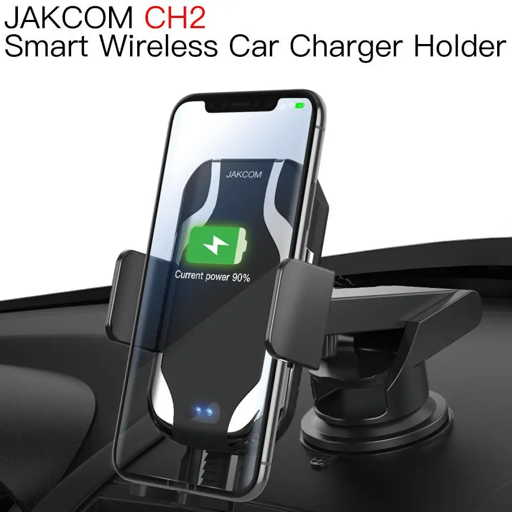 

JAKCOM CH2 Smart Wireless Car Charger Holder Hot sale in Mobile Phone Holders Stands as porta telefono auto aplle mi pad 3