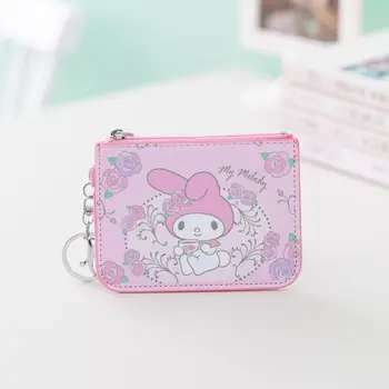 

New Melody Cute Coin Purse Portable Coin Bag Card Holder Travel Cosmetic Organizer Pouch Cartoon Storage Bags drop shop