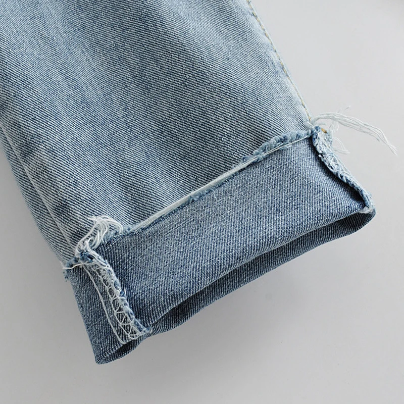 GOPLUS New Boyfriend Jeans For Women Fashion Streetwear Loose Summer Jeans High Waist Irregularl Belt Vintage Denim Harem Pants
