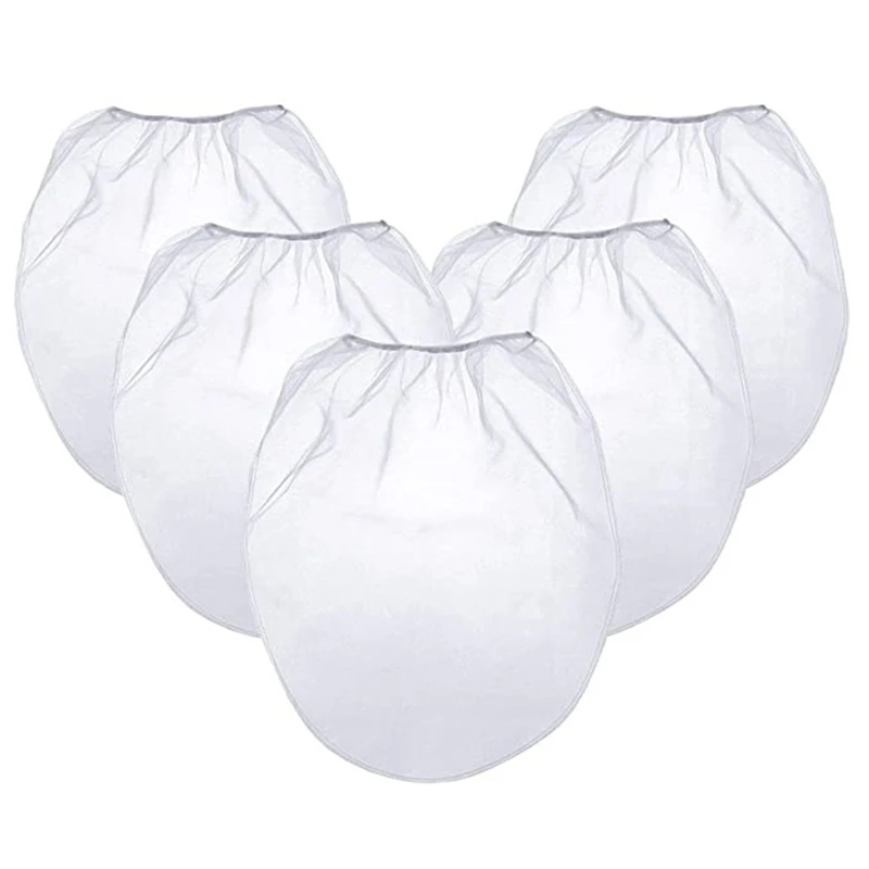 20 Pack Strainer Bag, 5 Gallon Paint Strainer With Elastic Top Opening White Fine Mesh Filters Bag For Paint Gardening CNIM Hot
