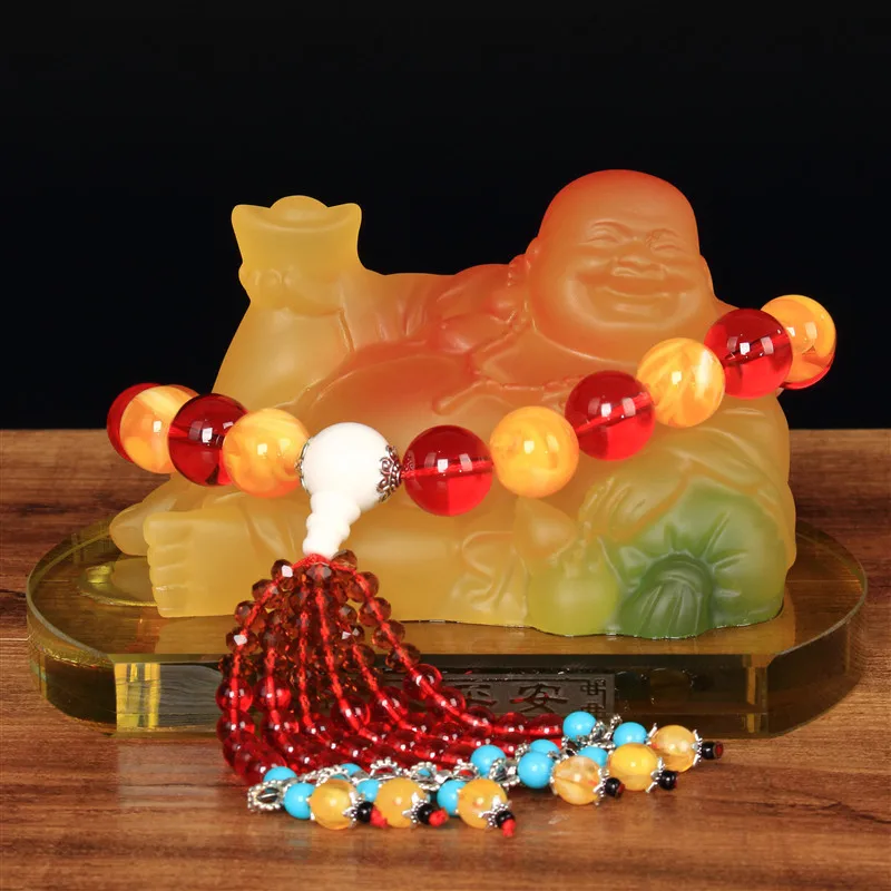 

Perfume Holder for Car Buddha Car Mounted Maitreya Decoration Tabletop Car Accessories Large Size Buddha Statue Wholesale