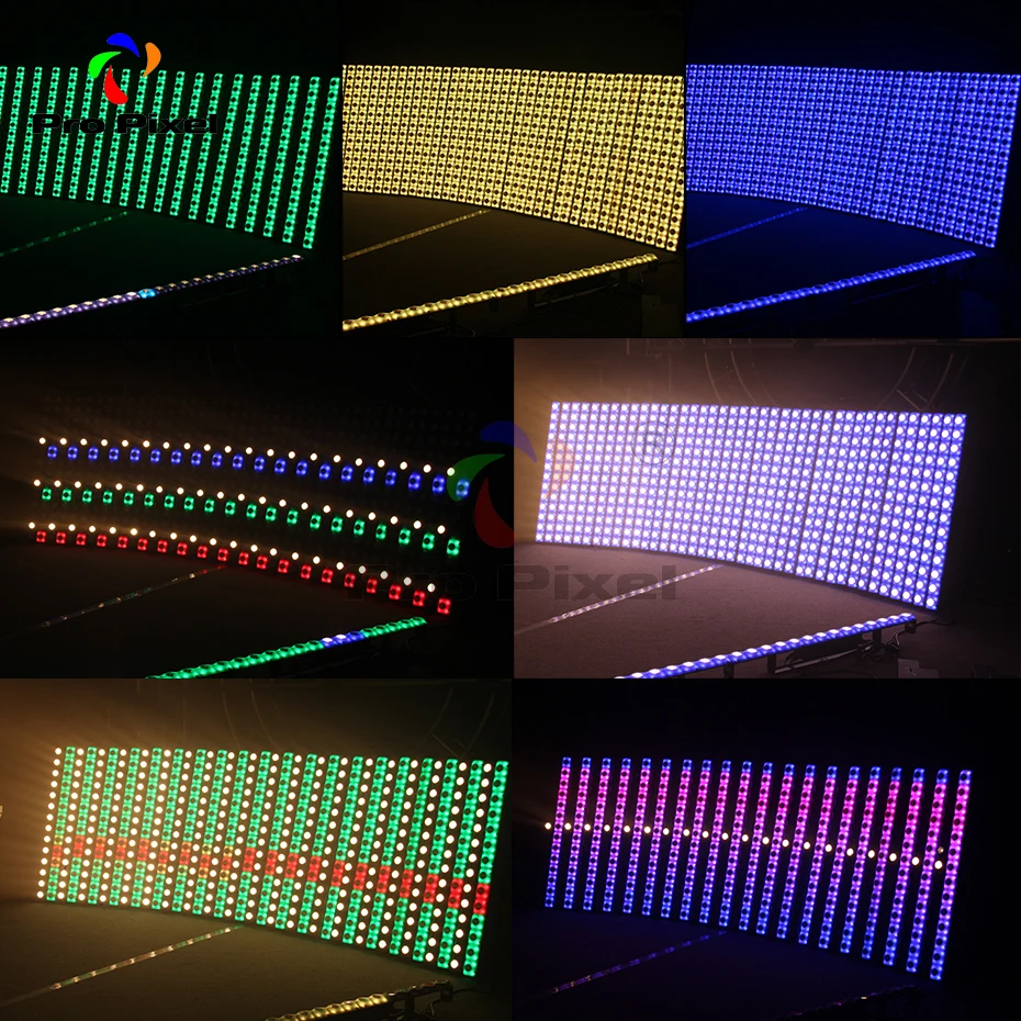 4 шт. настенные светодиодные пансветильник 14*3 Вт 56 5050 RGB|Эффект освещения сцены| |