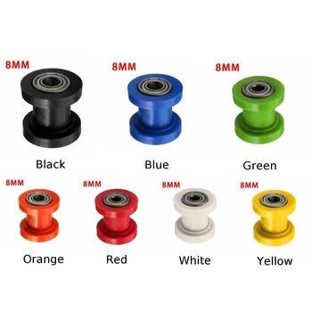 

Universal New 8mm Chain Roller Tensioner Pulley Slider Guide Wheel Dirt Bike Motorcycle ATV Auto Accessories