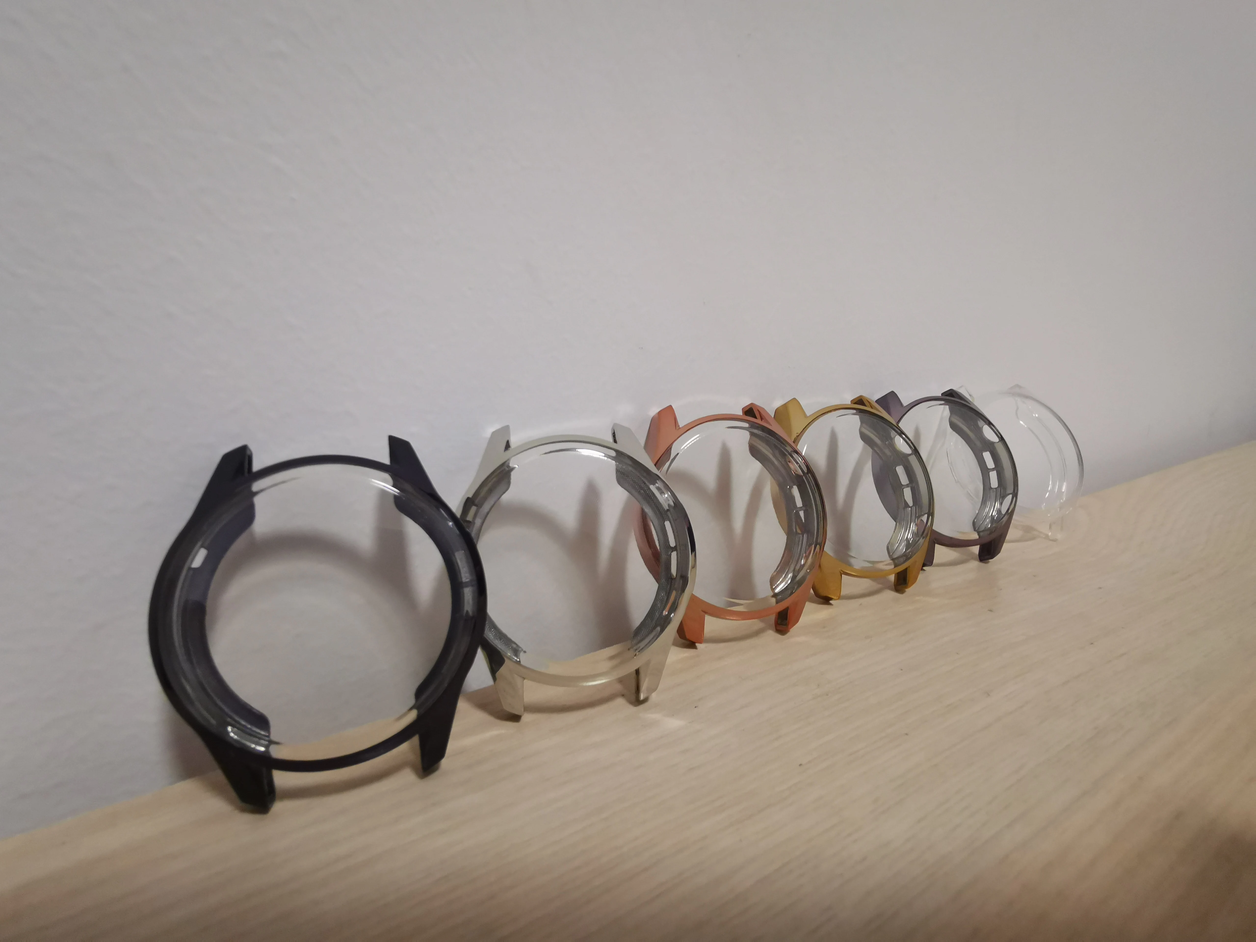 New plating TPU Cover Replacement Film Frame Shell Case For Huawei Watch GT2 46mm and GT2 4