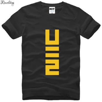 

Rock Berlin Band U2 Printed T Shirts Men Summer Short Sleeve O Neck Cotton Men's T Shirt Fashion Rock Hip Hop Mens Top Tees Hot
