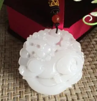 809&gt&gt&gt&gtNatural Afghanistan white stone lucky kylin Pendant | Украшения и аксессуары